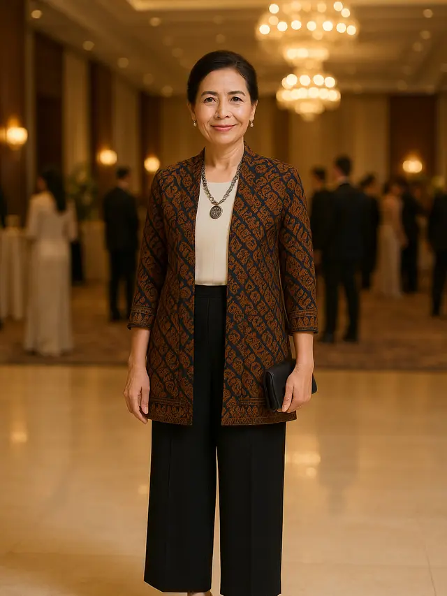 Model Cardigan untuk Kondangan dan Acara Resmi Ibu-Ibu