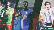 Pemain - Roger Milla, Mario Kempes, Michael Essien (Bola.com/Adreanus Titus)