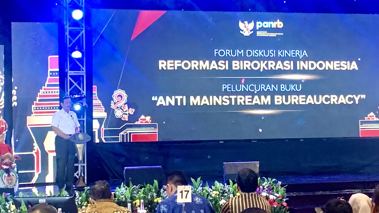 Menteri Koordinator Bidang Maritim dan Investasi (Menko Marves) Luhut Binsar Pandjaitan