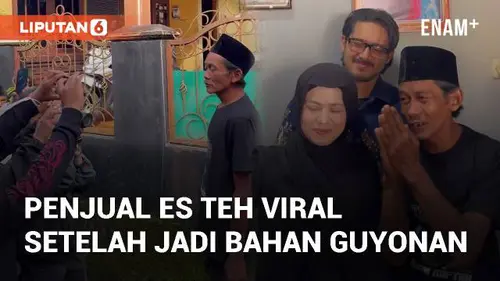 VIDEO: Viral Penjual Es Teh Sunhaji Viral Setelah Jadi Bahan Guyonan Gus Miftah