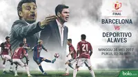 Susunan Pemain Barcelona Vs Deportivo Alaves