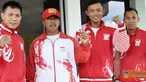 Citizen6, Sidoarjo: Brigadir jenderal TNI (Mar) A.Faridz Woshington mengucapkan selamat dan rasa bangga atas prestasi yang telah dicapai oleh para atlet. (Pengirim: Budi Abdillah)