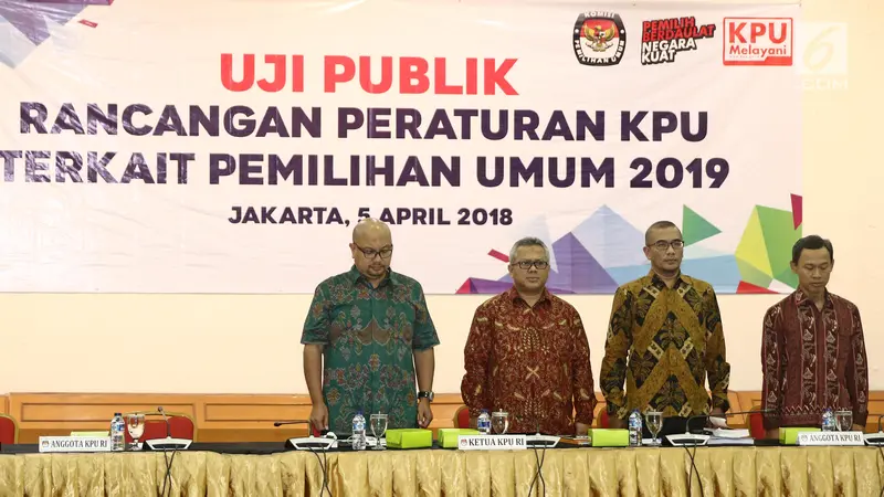 KPU Rancang Peraturan Pemilu 2019 Bersama Pengurus Parpol