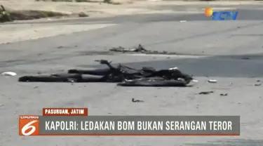 Kapolri Jendrel Tito Karnavian mengungkapkan ledakan bom di Pasuruan, Jawa Timur, merupakan bom yang gagal dieksekusi saat Pilkada.