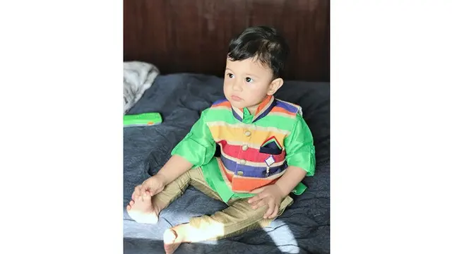 7 Potret Yurav Bhatia, Anak Ravi Bhatia dan Yulida yang Menggemaskan
