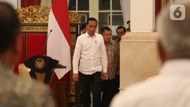 Jokowi Pimpin Sidang Kabinet