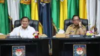 Presiden Prabowo Subianto dan Menteri Dalam Negeri Tito Karnavian. Foto: Puspen Kemendagri