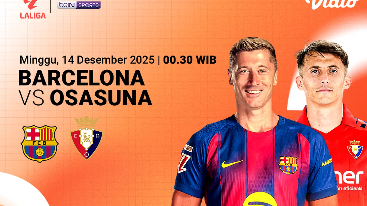 Saksikan Barcelona vs Osasuna eksklusif di Vidio. (dok. vidio.com)