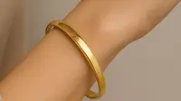 7 Gelang Emas Investasi, dari Bangle Polos hingga Desain Mewah yang Menguntungkan