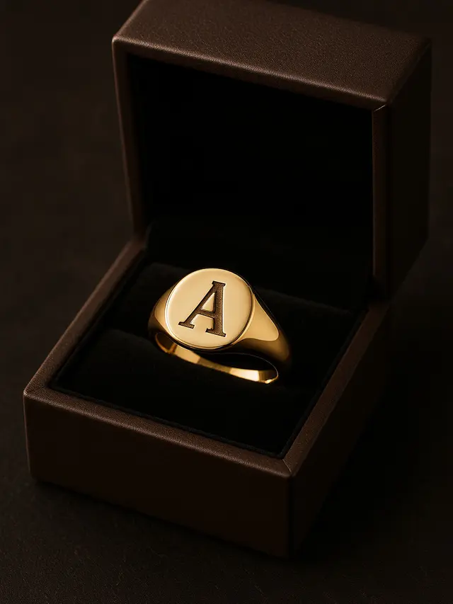 Model Cincin Signet yang Lagi Tren