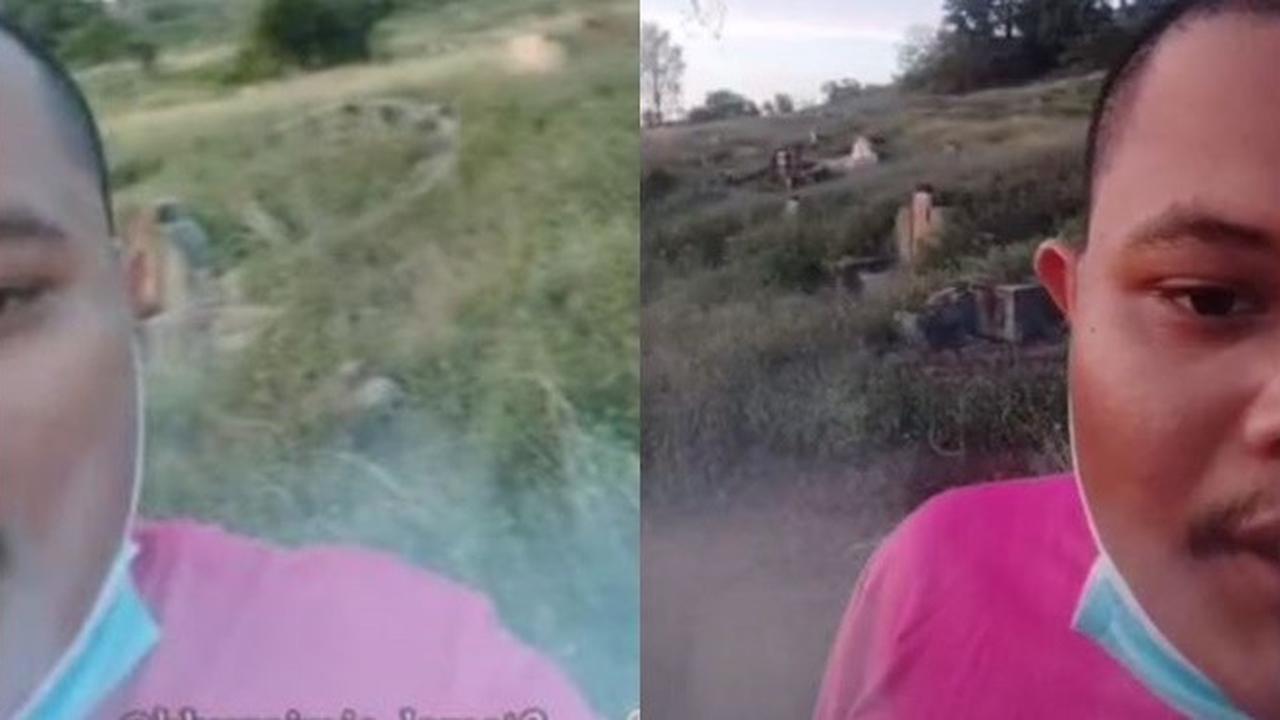 Viral, Ojek Online Ini Tak Sadar Sejam Hanya Keliling di Kuburan China