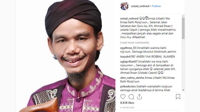 Berita Duka, Ustaz Cepot Meninggal Dunia - ShowBiz 