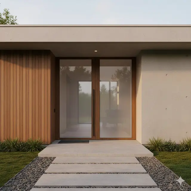 Contoh Model Pintu Depan Rumah Minimalis