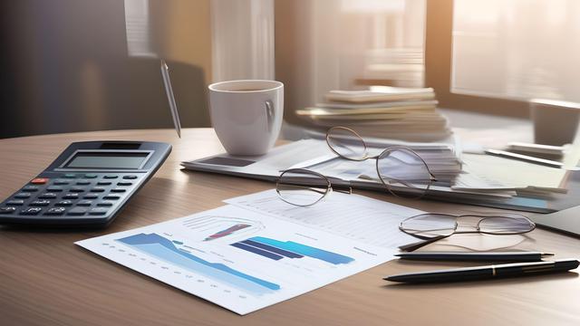 Ilustrasi laporan keuangan (Foto by AI)