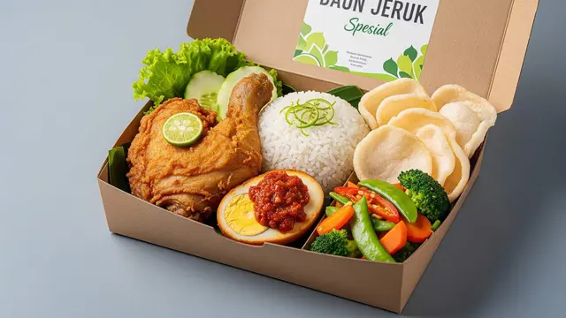 Ide Jualan Nasi Daun Jeruk Viral