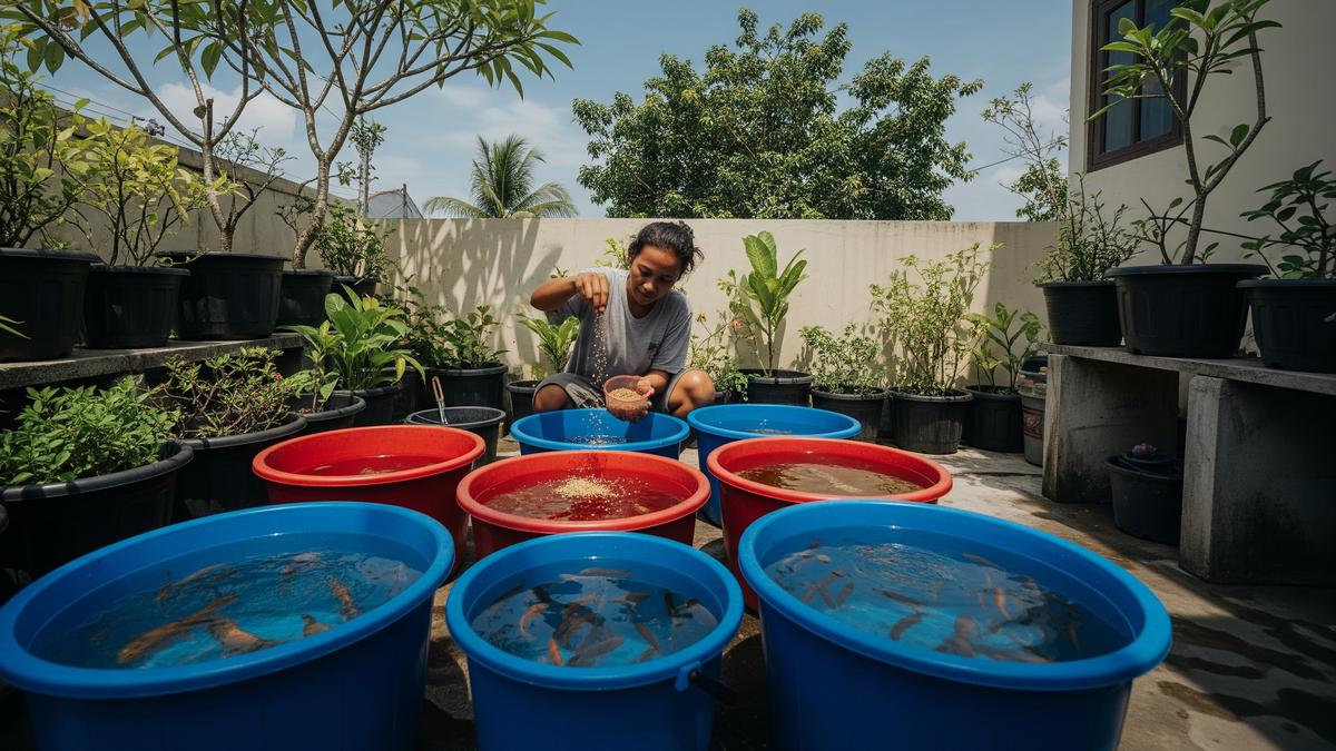 Cara Budidaya Ikan Mas di Ember, Solusi Hemat Lahan untuk Pemula