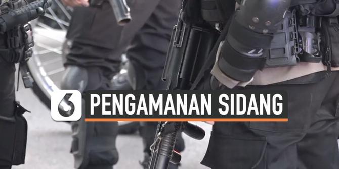 VIDEO: Jelang Sidang Rizieq Shihab, Pengadilan Negeri Jakarta Timur Dijaga Ketat