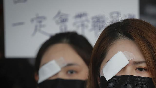 Protes Kebrutalan Polisi, Perawat di Hong Kong Unjuk Rasa