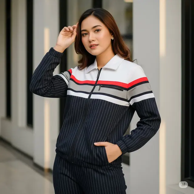 Outfit Ibu-Ibu Komplek Stylish Tren 2025. Foto: Gemini