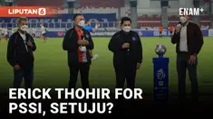Erick Thohir Resmi Daftar Caketum PSSI