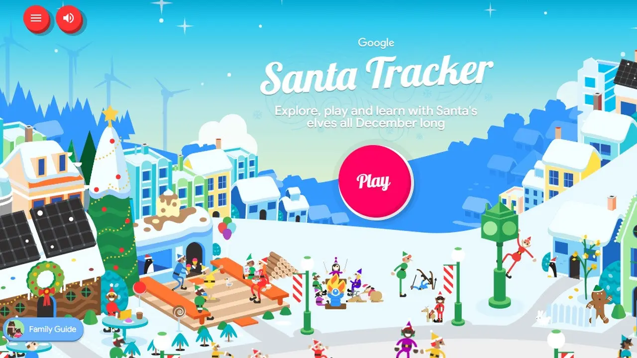 Google Santa Tracker 2022