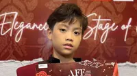 Model Clilik Dave Raymond Tampil di AFF 2026, Bawakan Empat Busana