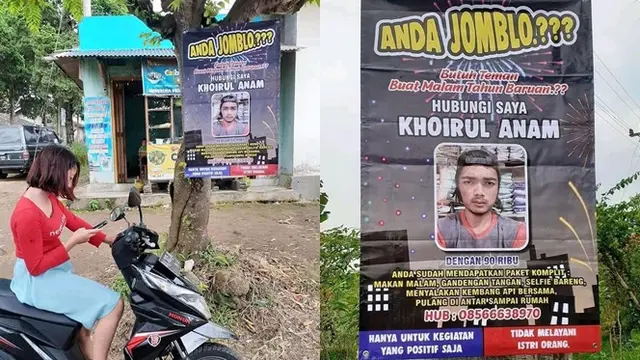 6 Spanduk Khusus Untuk Jomblo Ini Bikin Elus Dada