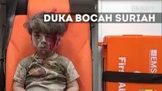 Dunia berduka, setelah beredar video Omran Daqneesh, 5 tahun, korban serangan udara di Aleppo, Suriah. Tubuhnya diselimuti debu dengan luka di dahi saat Ia diselamatkan dari reruntuhan bangunan. 