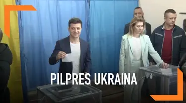 Pelawak Volodymyr Zelenskiy disebut unggul dalam Pilpres Ukraina varsi exit poll. Hasil ini mencengangkan karena ia diprediksi mampu mengalahkan presiden petahana.