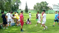 Persiapan PSMS Medan sebelum menghadapi Persela (Reza Perdana)