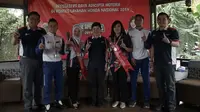PT Daya Adicipta Motora selaku dealer utama sepeda motor Honda wilayah Jawa Barat kembali menorehkan prestasi di Kontes Layanan Honda Nasional (KLHN) 2019 melalui dua perwakilannya. (DAM)