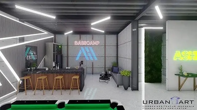 7 Desain Kantor Baru Atta Halilintar, Punya Desain yang Moderen
