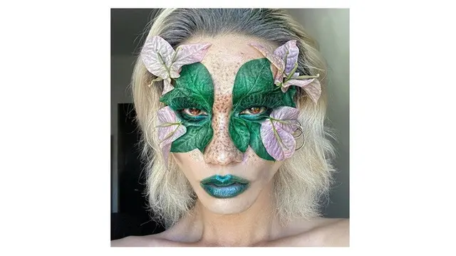 7 Ilustrasi Kecantikan dengan Sentuhan Seram dari Makeup Ini Curi Perhatian