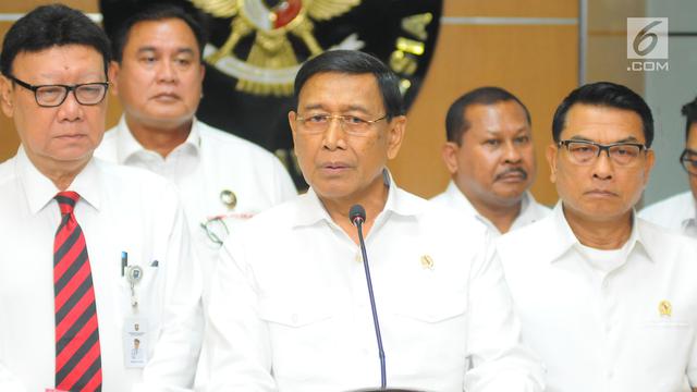 Wiranto Beri Penjelasan Soal Keamanan Pasca Pemilu 2019