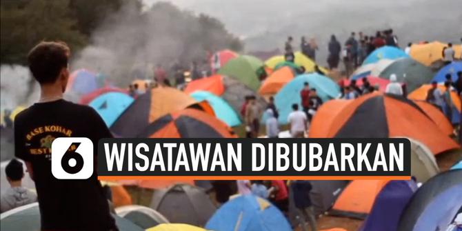 VIDEO: Mengabaikan PSBB, Lokasi Perkemahan Cigombong Ditutup