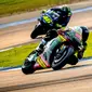 Pebalap baru Yamaha Tech 3, Hafizh Syahrin, saat melakoni tes pramusim MotoGP 2018 di Sirkuit Buriram, 16-18 Februari 2018. (MotoGP)