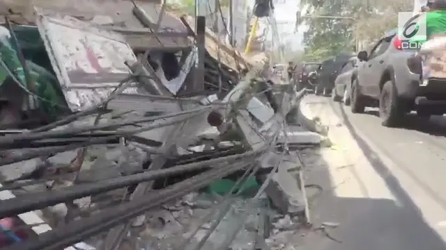 VIDEO: Rekaman Kepanikan Warga Lombok Saat Gempa 6,2 SR