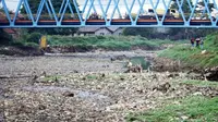 Sungai Citarum saat dipenuhi sampah (dok. Kodam III/Siliwangi)