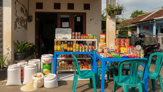 Usaha Rumahan Cukup Pakai Meja dan Kursi Plastik/Gemini AI