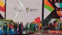 Eksibisi eSports Asian Games 2018. Liputan6.com/Yuslianson