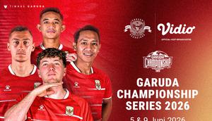 Jadwal turnamen Garuda Championship Series 2026 di Vidio. (doc. vidio)