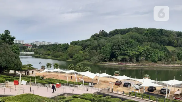 Pemandangan Putrajaya yang indah di Malaysia. Dok: Tommy Kurnia/Liputan6.com