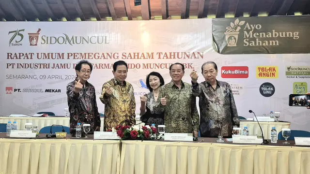 Rapat Umum Pemegang Saham Tahunan PT Industri Jamu dan Farmasi Sido Muncul Tbk.