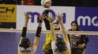 Aksi para pemain Putri TNI AU di Final Four Livoli Divisi Utama 2022. (Dok. PBVSI)