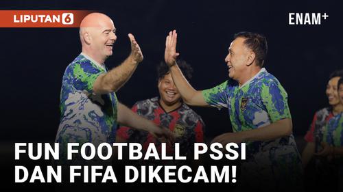 VIDEO: Jurnalis Asing Soroti Aksi Fun Football PSSI dan FIFA