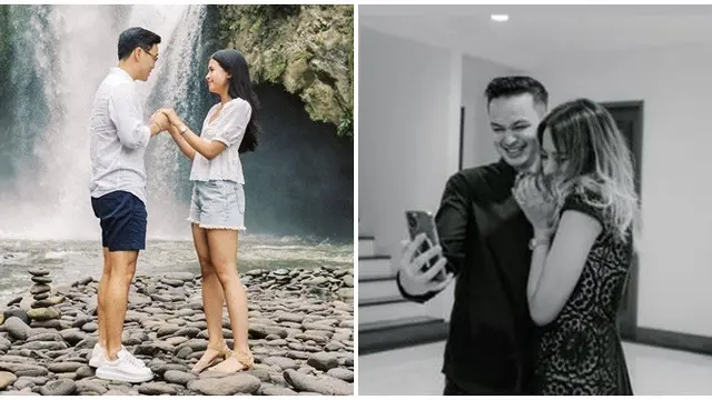 6 Potret Beda Ekspresi Maudy Ayunda dan Amanda Khairunnisa saat Dilamar