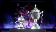 Trofi Piala Thomas dan Piala Uber. (BWF)