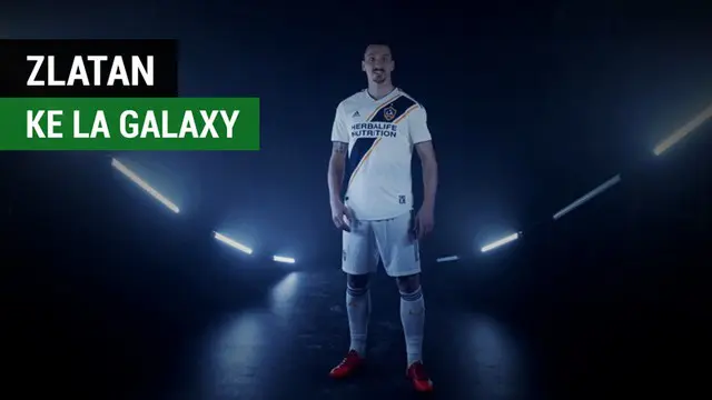 Berita video menarik LA Galaxy resmi memperkenalkan Zlatan Ibrahimovic bersama seekor singa.