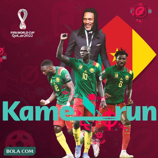 Piala Dunia - Ilustrasi Timnas Kamerun