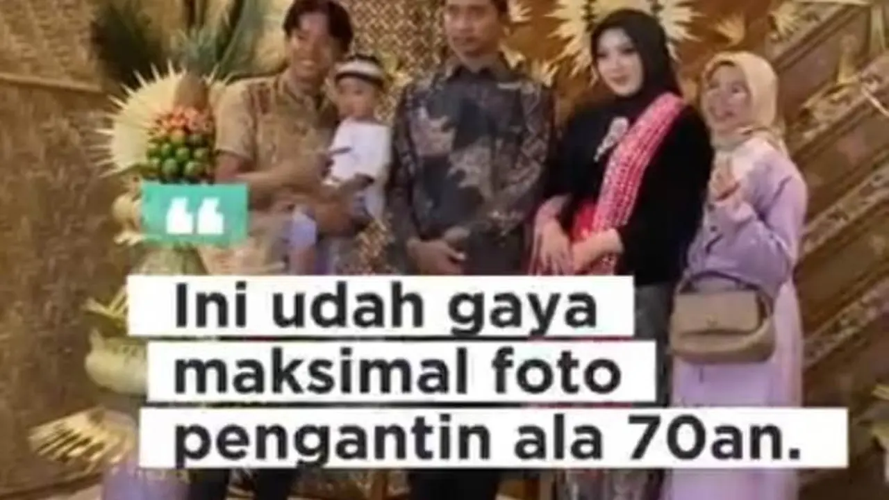 Viral Pernikahan Bertema 70 yang Disebut Bakal Jadi Tren, Banyak Anyaman Bambu dan Dedaunan